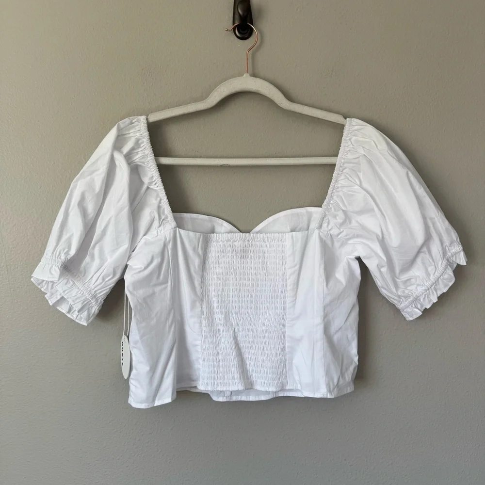 STAUD White Lina Top